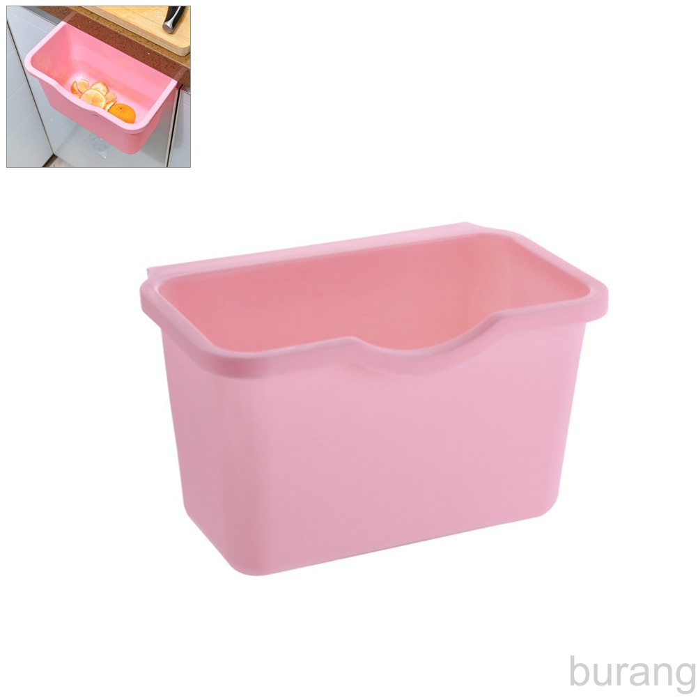 kitchen-cabinet-door-plastic-basket-hanging-trash-can-waste-bin-garbage-bowl-box-burang