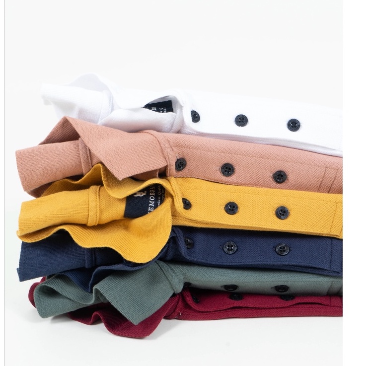 ภาพสินค้าMemo By AEIOU เสื้อโปโล-ปกเรียบ Memo Clothing รุ่น Polo BASIC ICONIC สินค้าลิขสิทธิ์แท้ จากร้าน passion1688 บน Shopee ภาพที่ 5