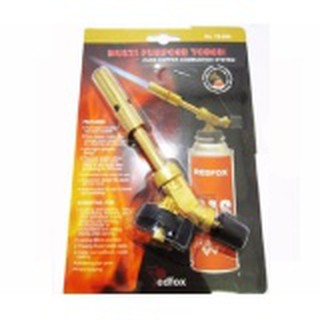 REDFOX Multi Purpose Torch TS-800 รุ่นพิเศษ หัวท่อเป็นทองเหลืองผสม เหมาะสำหรับเปิดใช้งานนานๆ(Gold)