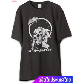 เสื้อยืดผ้าฝ้ายเสื้อยืดแขนสั้น Revel Shore Japanese Samus Metroid Inspired Interstellar Grunge ShirtHappy Yohe Gundam Ze