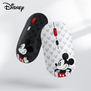 ดิสนีย์ มิกกี้เมาส์ เมาส์บลูทูธไร้สาย เมาส์ไร้สาย เมาส์บลูทู ธ Disney Mickey Mouse Wireless Bluetooth Mouse Wireless Bluetooth USB 2.4G 1600 DPI Mouse สําหรับคอมพิวเตอร์ แล็ปท็อป ออฟฟิศ เมาส์