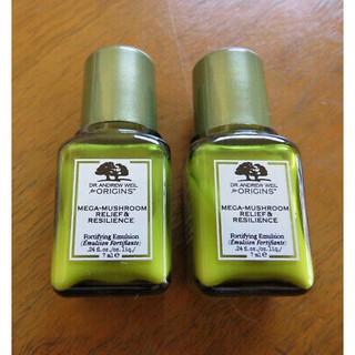 ORIGINS Mega Mushroom Relief &amp; Resilience Fortifying Emulsion 1.5ml / 7ml. / 30ml.