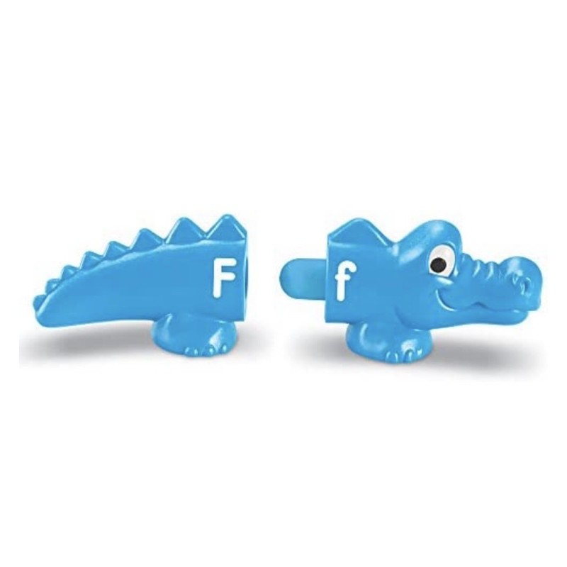alphabet-alligators-ชุดจระเข้น้อยจับคู่อักษรภาษาอังกฤษ-แบรนด์-lr-แท้