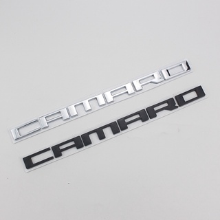 สติกเกอร์ฉลากโลหะ รูปตัวอักษรภาษาอังกฤษ สําหรับติดตกแต่งรถยนต์ Chevrolet CAMARO CHEVY