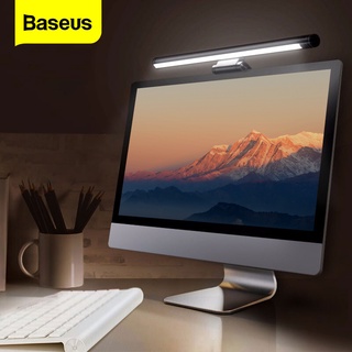 Baseus โคมไฟตั้งโต๊ะ LED หน้าจอแล็ปท็อป คอมพิวเตอร์ PC โคมไฟแขวนโต๊ะบาร์ โคมไฟอ่านหนังสือ สํานักงาน สําหรับ LCD Monito