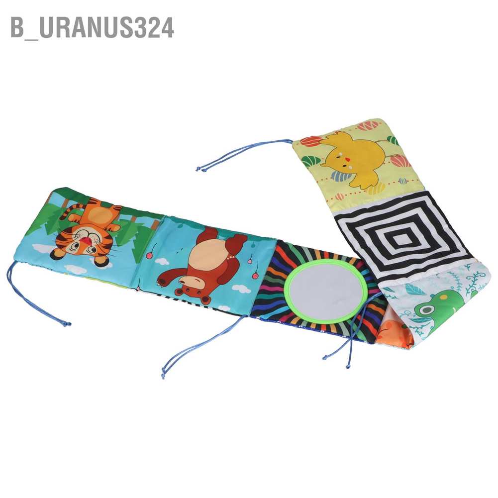 b-uranus324-crib-bumper-cloth-book-colorful-multi-touch-for-babies-over-3-months