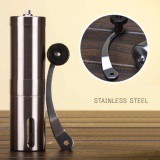 เครื่องบดเมล็ดกาแฟ-สแตนเลส-แบบมือหมุน-stainless-steel-hand-coffee-grinder-silver