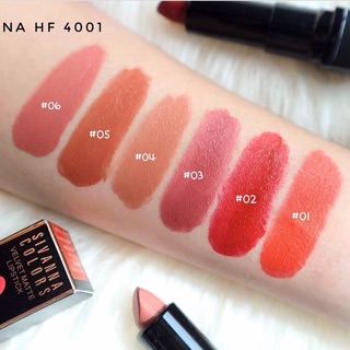 ลิปแมท🎉ออกใหม่✨Sivanna colors velvet matte lipstick hf 4001