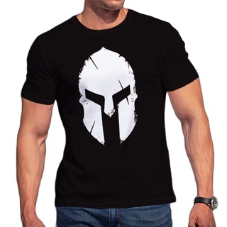 【🔥🔥】เสื้อยืดลําลอง แขนสั้น คอกลม พิมพ์ลายกราฟฟิค Spartan 3 มิติ สไตล์สตรีท แฟชั่นสําหรับผู้ชาย