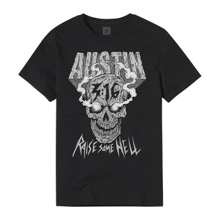 เสื้อยืด มวยปล้ำ Stone Cold Steve Austin "Raise Some Hell" T-Shirt