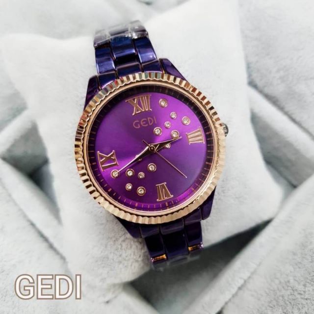 gedi-แท้-นาฬิกาสายเลส-ขนาดหน้าปัด-35-mm-พร้อมกล่องแบรนด์-ราคาเรือนละ-550-บาท