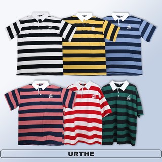 Urthe - เสื้อคอปก รุ่น THE STRIPES POLO