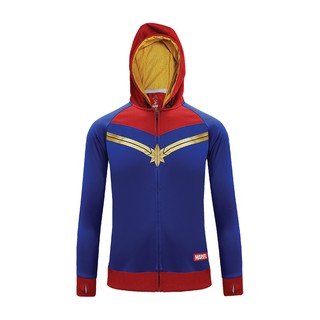 FBT x MARVEL เสื้อแขนยาว เสื้อฮู้ดดี้ Captain marvel  รหัส 12W656