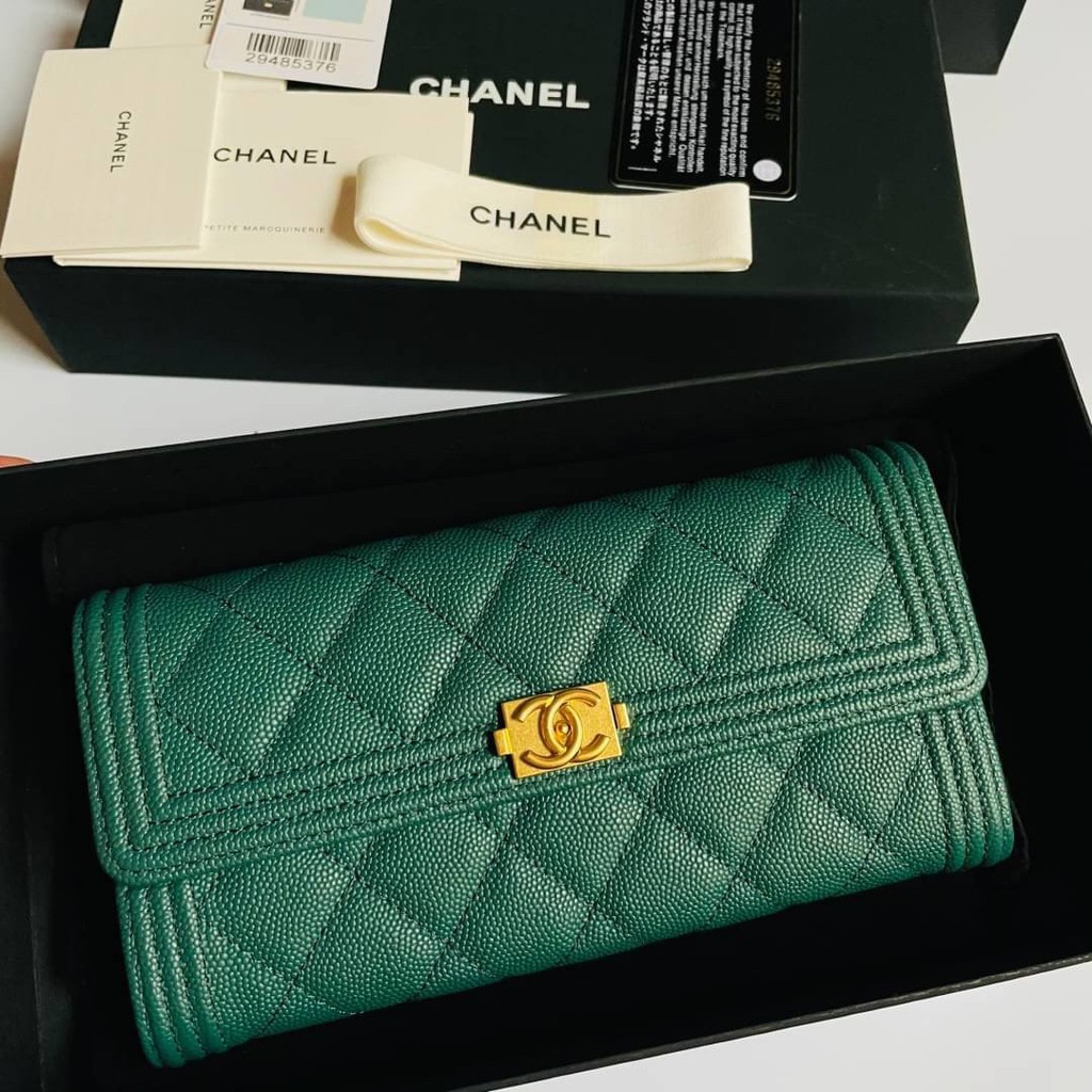 chanelwallet-boy2flap-เกรด-vip-size-19cm-อุปกรณ์-full-box-set