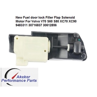 New Fuel door lock Filler Flap Solenoid Motor For Volvo V70 S60 S80 XC70 XC90 9483311 30716837 30612856
