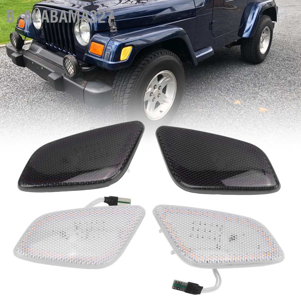 alabama327-ไฟเลี้ยว-led-สีเหลือง-กันน้ํา-แบบเปลี่ยน-55155628ac-สําหรับ-jeep-wrangler-1997-2006