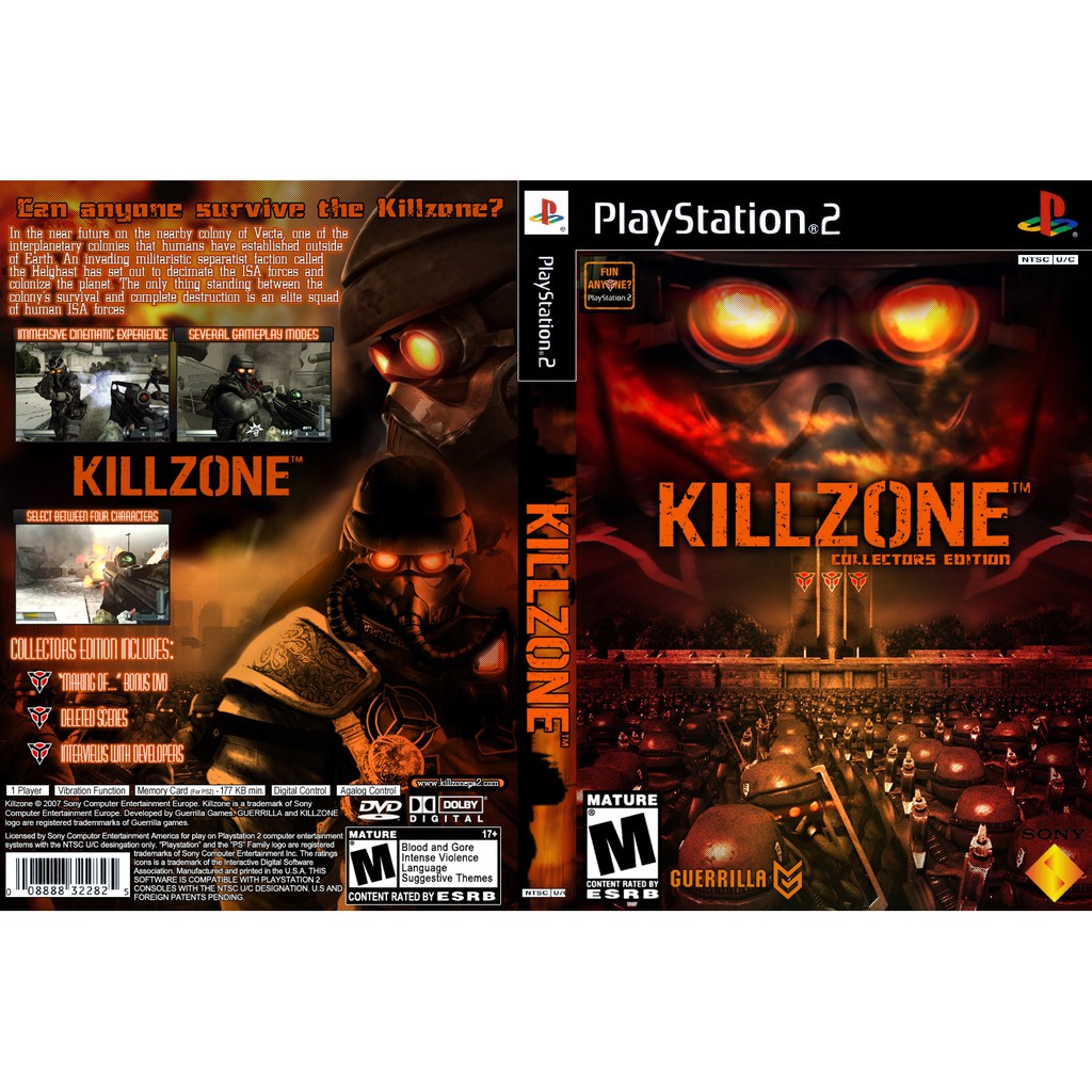 แผ่นเกมส์-ps2-รับประกัน-killzone-usa