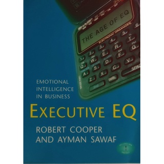 (ภาษาอังกฤษ) Emotional Intelligence in Business Executive EQ *หนังสือหายากมาก ไม่มีวางจำหน่ายแล้ว*