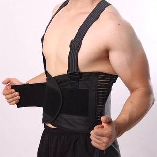 CSH เข็มขัดพยุงหลัง เข็มขัดพยุงเอว เสื้อพยุงหลัง 【สายคู่】 รุ่น JINGBA WAIST SUPPORT JB-2512-J1