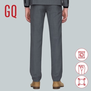 ภาพหน้าปกสินค้าGQ Essential Pants กางเกงทำงานผ้าเย็นเนื้อละเอียด ทรงสลิม รุ่น Cool Wool Blend สีเทา ที่เกี่ยวข้อง
