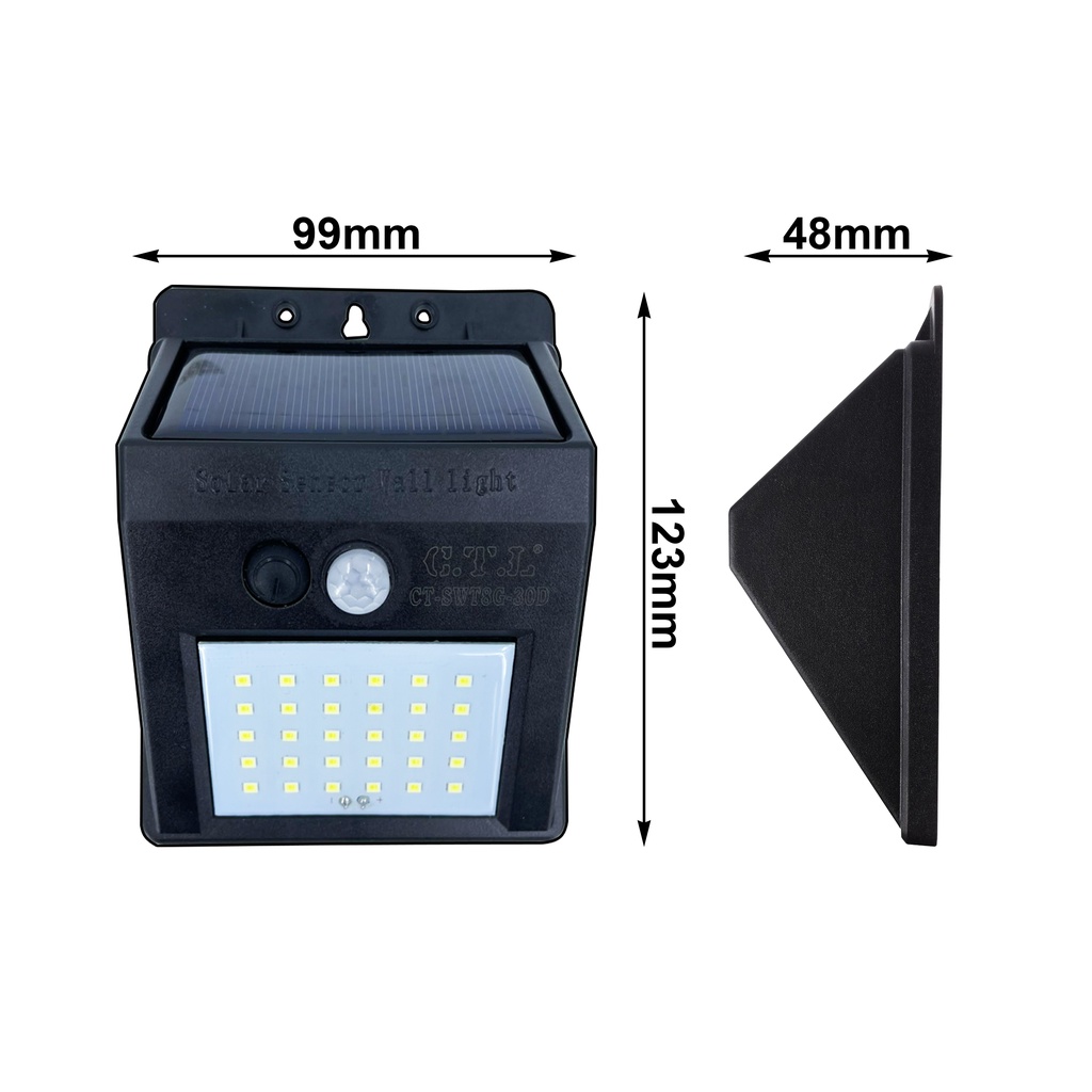 solar-led-wall-light-30led-ไฟติดผนังโซล่าเซลล์พลังงานแสงอาทิตย์-ไฟแอลอีดี-ไฟเล็กติดกำแพง