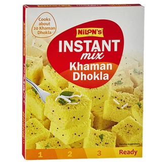 NILONS Khaman Dhokla Instant Mix- 200 g  | Ready to Cook Khaman Dhokla | No Artificial Colors, Flavours  ขนมหวานอินเดีย