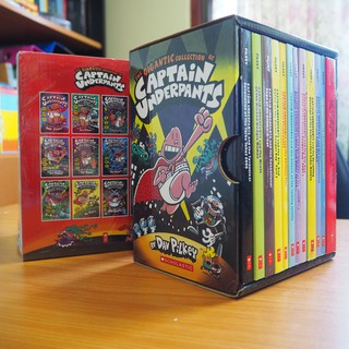 (New)The Gigantic Collection of Captain Underpants 12 books set