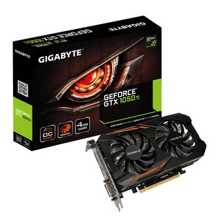 ใหม่ !! VGA GIGABYTE GTX1050TI OC 4G DDR5 (GV-N105TOC-4GD)