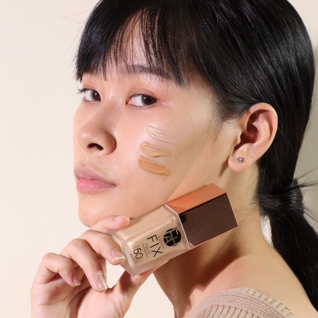 ส่งฟรี-พร้อมส่ง-f-a-h-เอฟเอเอช-ครีมรองพื้นผสมกันแดด-สูตร-super-fix-ส่งฟรี