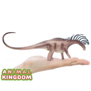 Animal Kingdom - โมเดลไดโนเสาร์ Bajadasaurus น้ำตาล ขนาด 31.00 CM (จากหาดใหญ่)