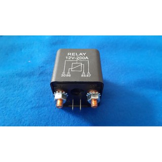 รีเลย์ ดีซี 12 โวลท์ 24 โวลท์  Relay 12V 24V 100A/200A RELAY DC 12Volt 24Volt