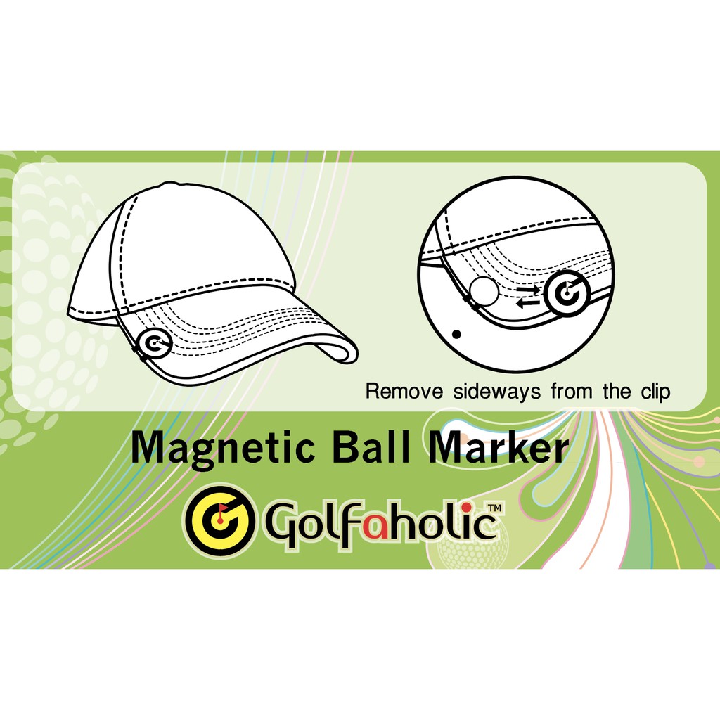 golfaholic-magnetic-clip-อะไหล่-ขาคลิปแม่เหล็กหนีบปีกหมวก
