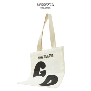 รูปภาพขนาดย่อของMerrez'ca Make Your Own Bag ทำจากผ้าแคนวาสคุณภาพดีลองเช็คราคา