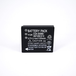 แบตเตอรี่ Panasonic Digital Camera Battery S008E/BCE10E รับประกัน 1 ปี  (0135)