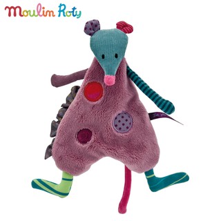 Moulin Roty ผ้าเน่า ผ้ากัดผ่อนคลาย ผ้าติดตัวเด็ก ผ้าออร์แกนิค ผ้าดูดู DouDou Les Jolis สีม่วง MR-629003