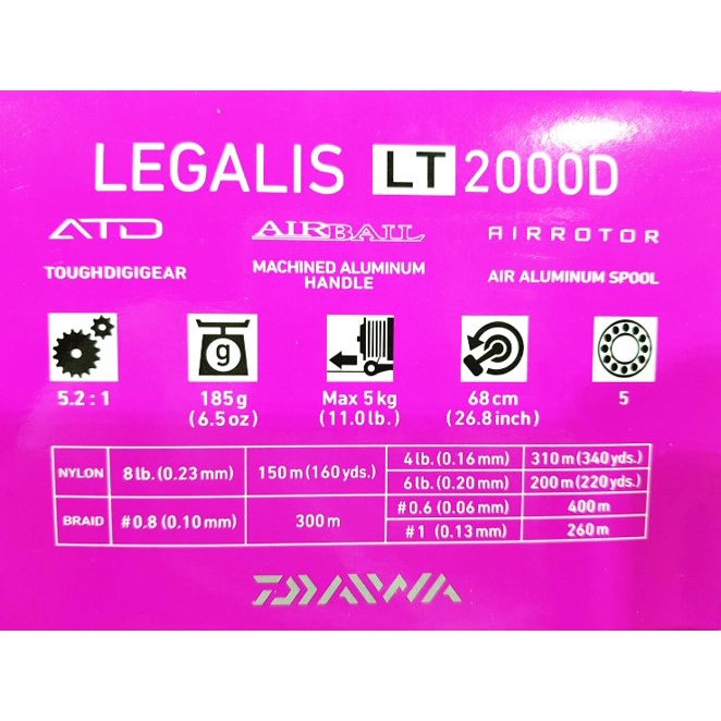 รอกสปินไดว่า-daiwa-legalis-lt-new2021-ของแท้100