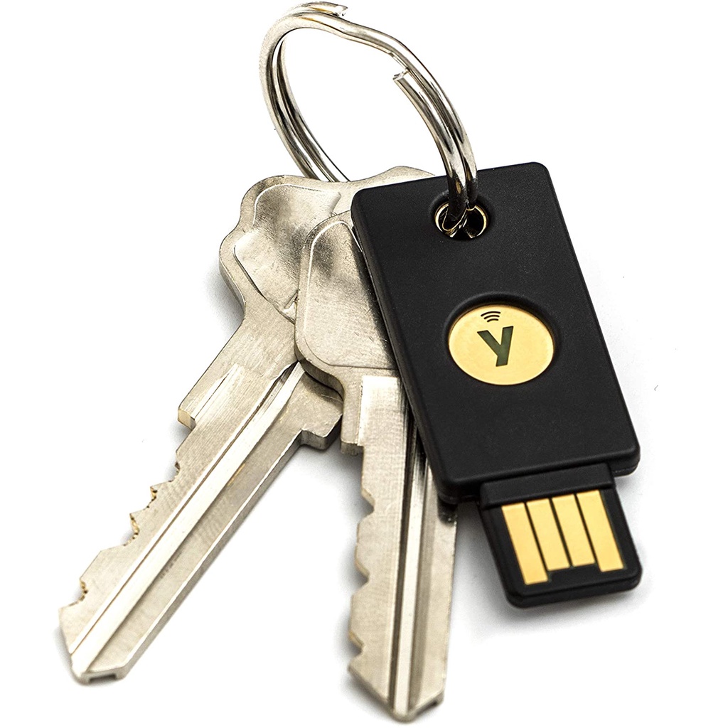 Yubikey 5 NFC Yubico ปกป้อง account Binance, Gmail, YouTube, Facebook ...