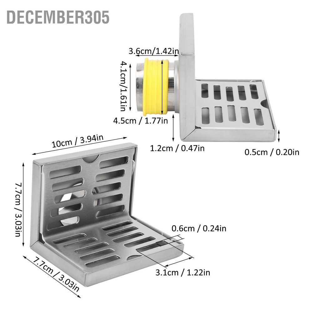 december305-ท่อระบายน้ำชั้นเข้ามุม-รูปตัว-l-สเตนเลส-ทนต่อการกัดกร่อน-รูปทรงที่ใช้กันอย่างแพร่หลาย