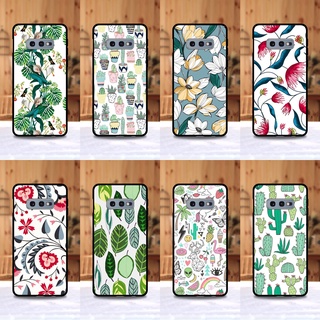 เคส Samsung S10E ลายดอกไม้ ขอบนิ่มหลังแข็ง เคสมือถือ เคสโทรศัพท์ Case เคส TPU ขอบนิ่มหลังแข็ง ไม่ขูดตัวเครื่อง