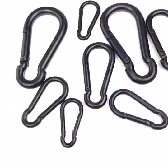 lt-babynew-gt-คลิปตะขอพวงกุญแจโลหะ-d-carabiner-สําหรับทําเครื่องประดับ-พวงกุญแจ-diy-ขายส่ง