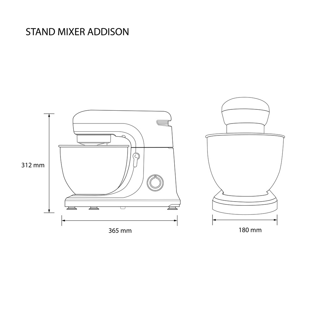 eve-เครื่องตีแป้ง-4-5-ลิตร-พร้อมหัวตี-3-ชนิด-สีแดง-addison