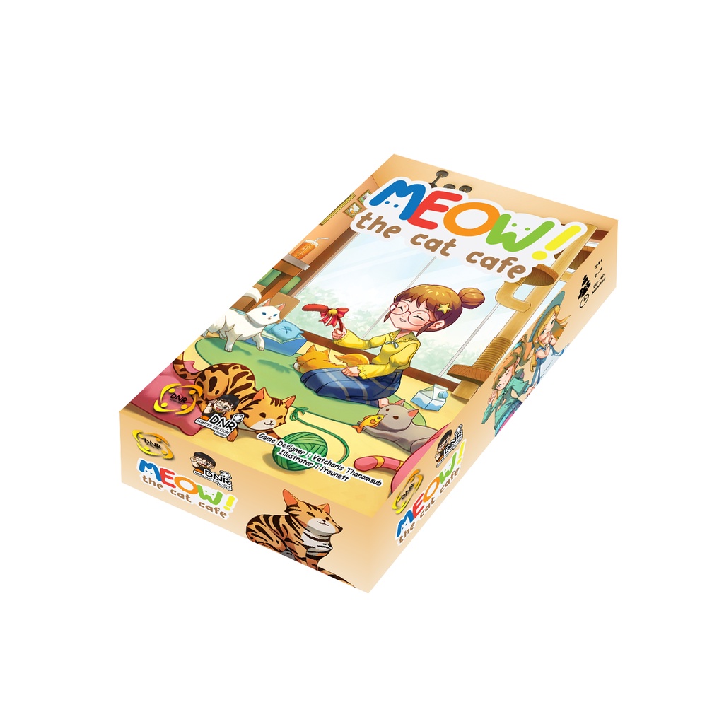 meow-the-cat-cafe-เกมที่ให้คุณรับบทบาทเป็น-staff-ในร้านคาเฟ่แมว-thai-version-บอร์ดเกม-boardgame