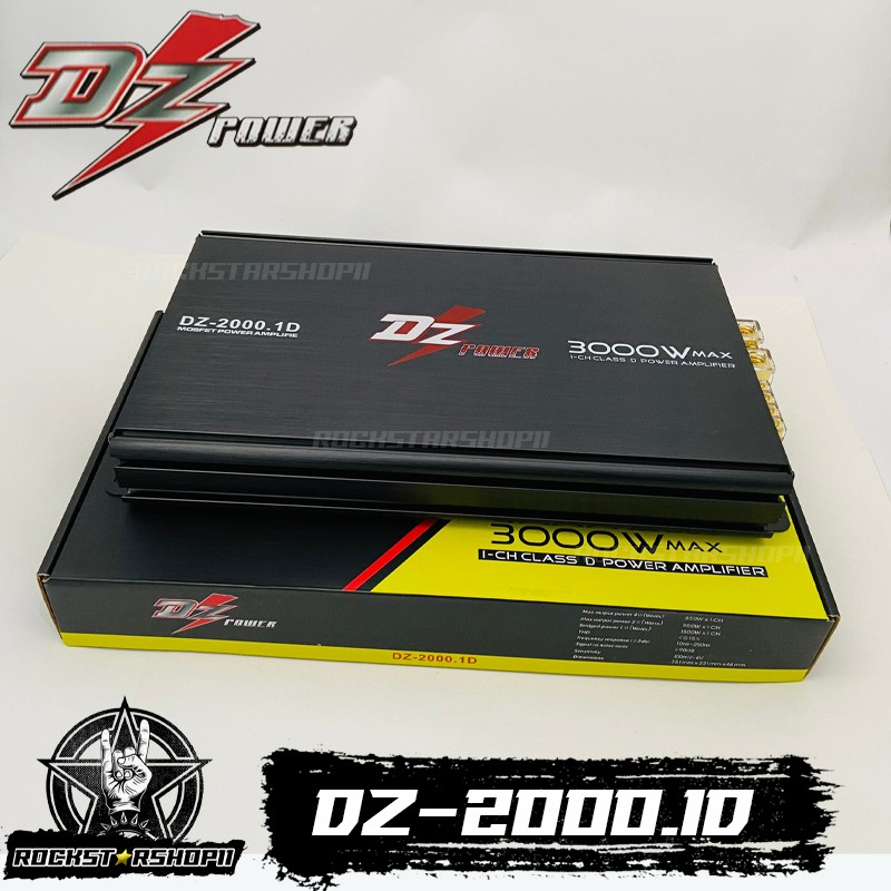 dz-power-2000-1-d-แอมป์ขับซับ-class-d-2ch-3000w-ขับลำโพงซับ10-12-นิ้ว-เพาเวอร์แอมป์รถยนต์-เพาเวอร์ขับซับ-แอมป์ขยาย