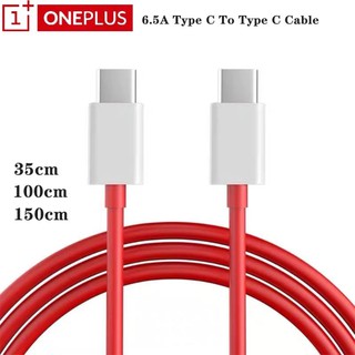65W Oneplus 8T Warp Charge Cable 6.5A PD Usb 3.1 Type C To Type-C Cable 1m For One Plus Nord 8 T 7 7T Pro Warp Charger