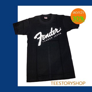 เสื้อยืดผ้าฝ้ายพรีเมี่ยมเสื้อวงดนตรี Fender เสื้อผ้าแฟชั่นวัยรุ่น ใส่ได้ทั้งผู้ชาย ผู้หญิง เท่ๆ