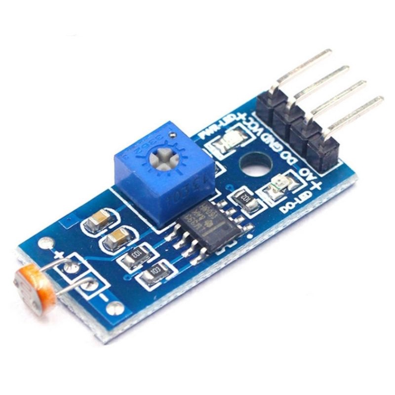 LDR Module 4PIN 4พิน โมดูลเซ็นเซอร์แสงโฟโต้โมดูลวัดแสง | Shopee Thailand