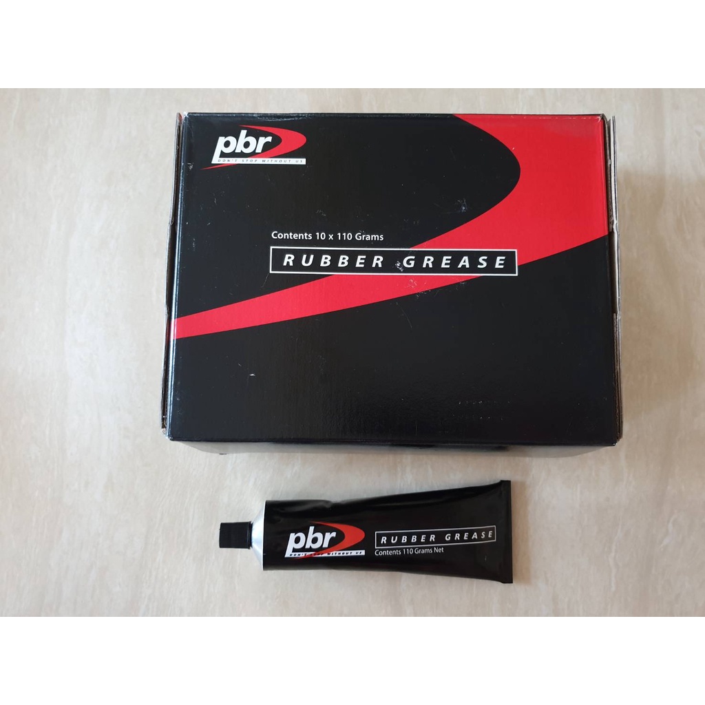 จาระบีทายางเบรค-pbr-110กรัม-10หลอด-ราคาโหลละ1300บาท