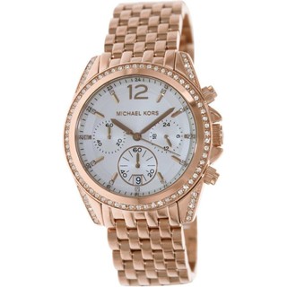 Michael Kors Womens MK5836 Pressley Chronograph Glitz Watch