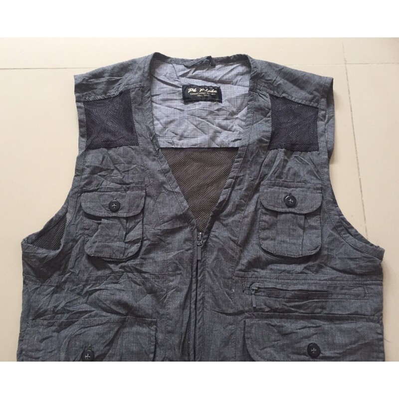 เสื้อกั๊ก ph pheda สไตล์แคมป์ปิ้ง | Shopee Thailand