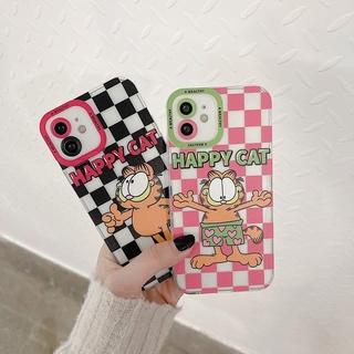 เคสป้องกันโทรศัพท์มือถือ ลาย Garfield สําหรับ Apple Iphone 14pro 12promax 11 14plus 13 678plus xs xr